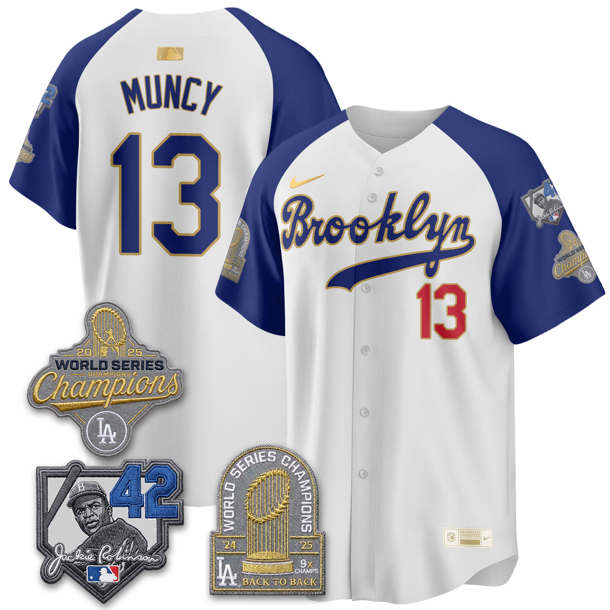 LAD 2026 Brooklyn Jackie Robinson Limited Jersey - All Stitched-DTD