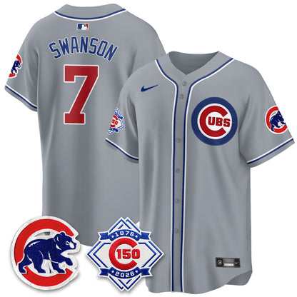 CHC 150th Anniversary Black Out Style Vapor Premier Limited Jersey - All Stitched-DTD