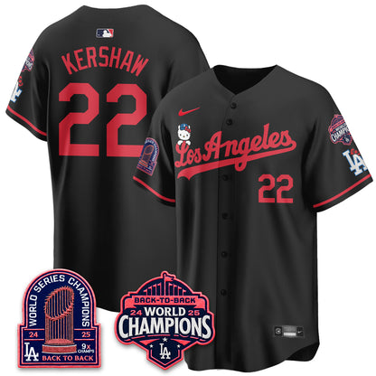 LAD x Hello Kitty Night 2026 Vapor Jersey - All Stitched - V2-DTD