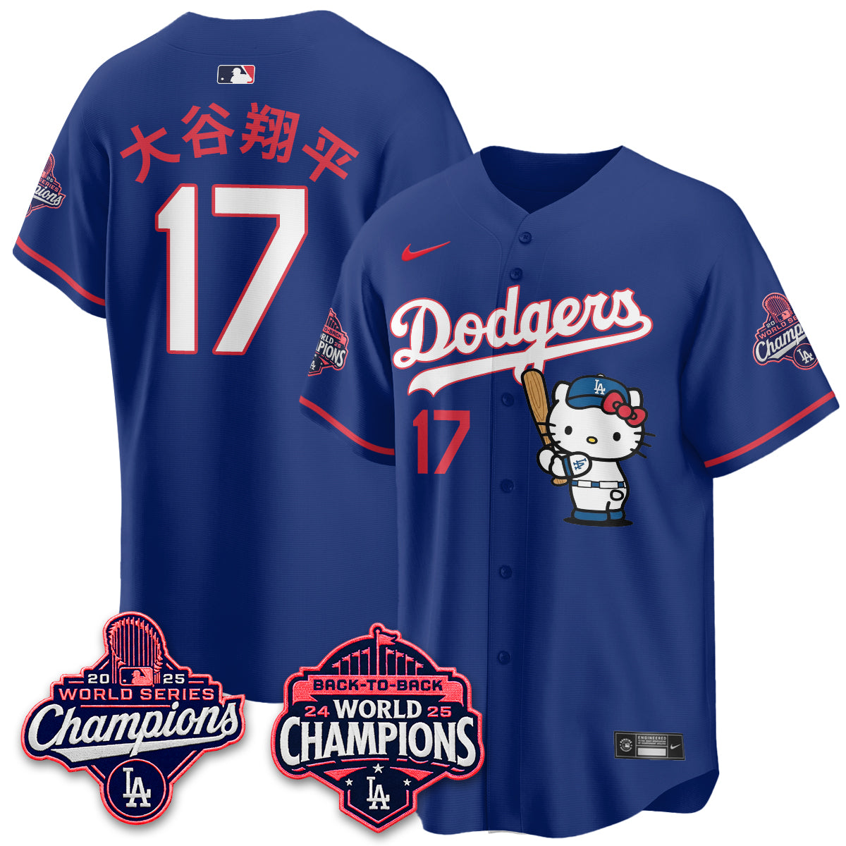 LAD x Hello Kitty Night 2026 Vapor Jersey - All Stitched-DTD