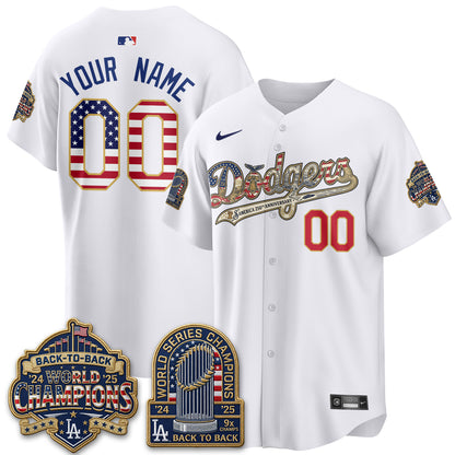 LAD America 250th Anniversary Limited Custom Jersey - Stitched-DTD