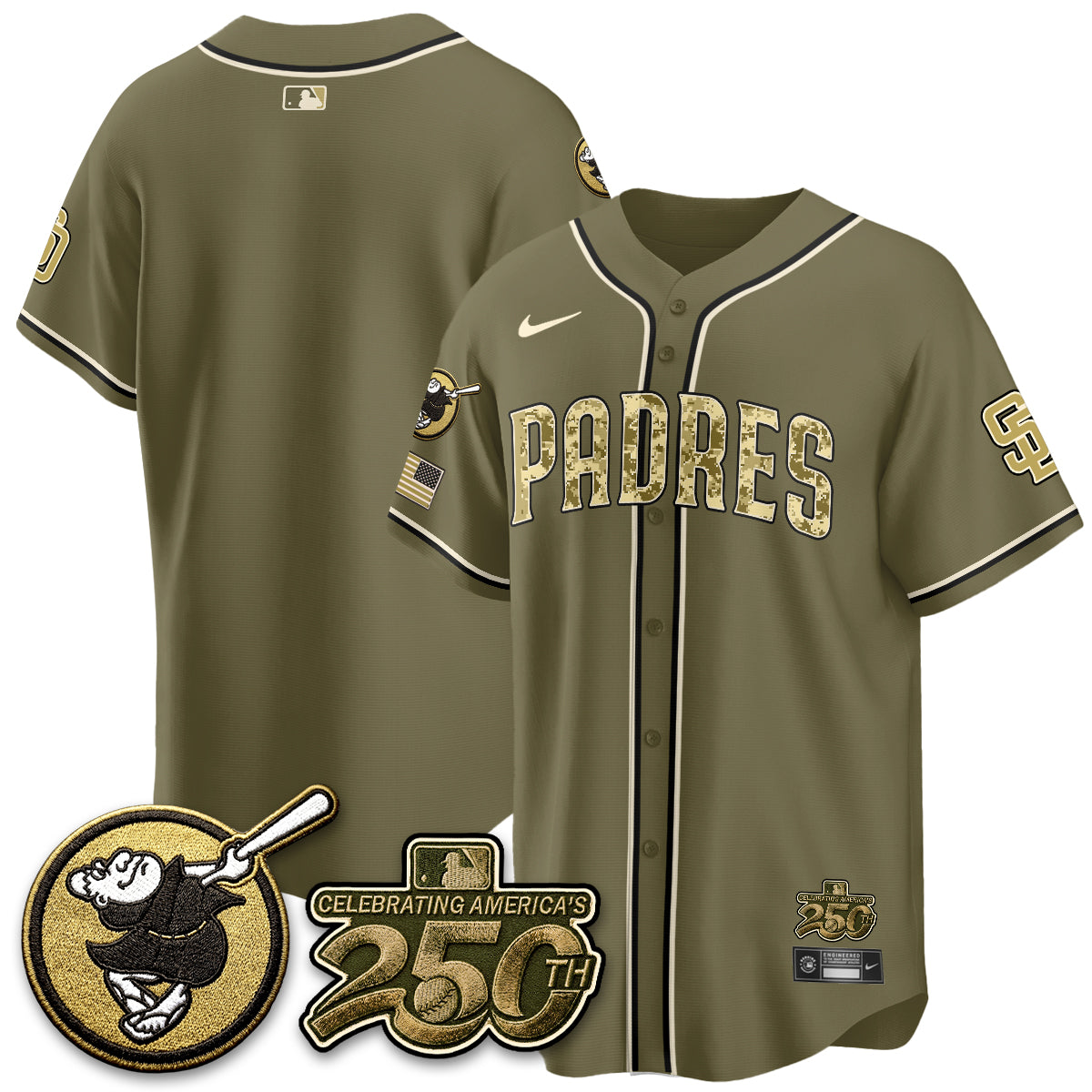 SD 2026 Armed Forces Day Jersey - All Stitched V2-DTD