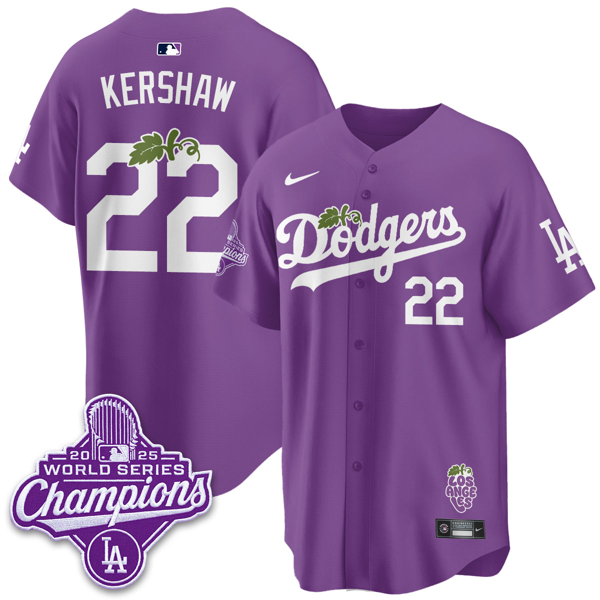 LAD Grape Edition Vapor Jersey - Stitched-DTD
