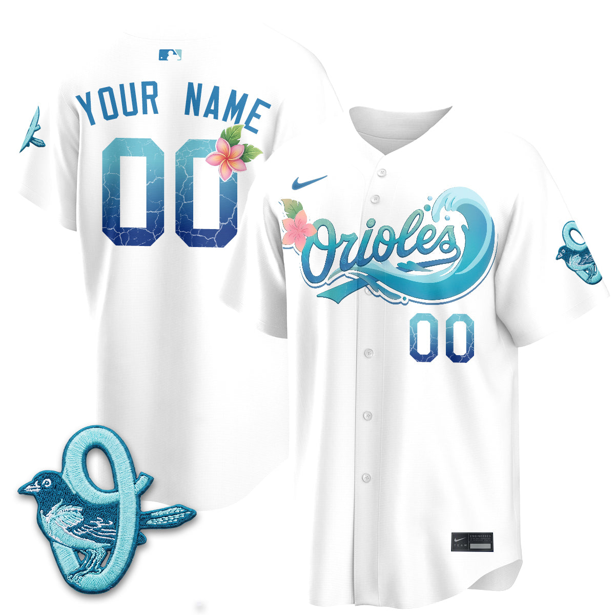 BAL Aloha Spirit Vapor Premier Custom Jersey - Stitched-DTD