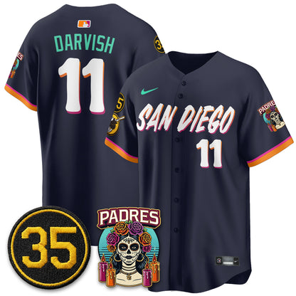 SD 2026 City Connect - Remembering Randy Jones Vapor Limited Jersey - All Stitched-DTD