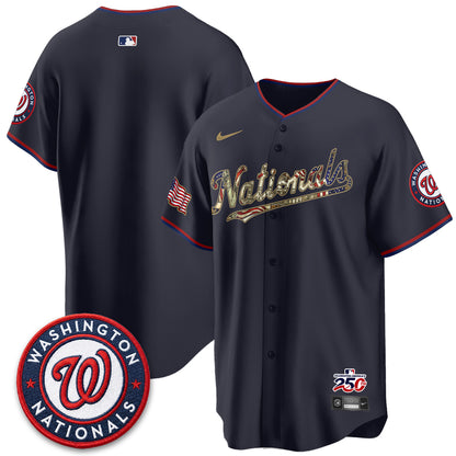 WSH 2026 Independence Day USA Vapor Jersey - Stitched-DTD