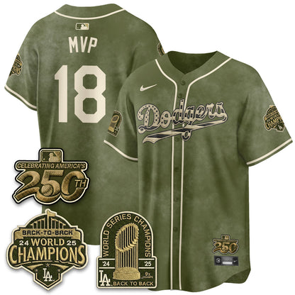 LAD New Era Olive 2026 Armed Forces Day Jersey -All Stitched V2-DTD