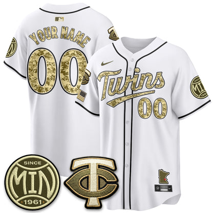 MIN 2026 Armed Forces Day Custom Jersey  - Stitched-DTD
