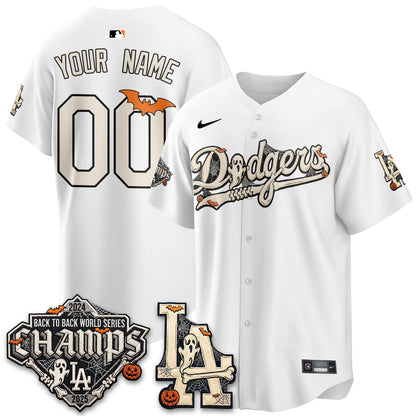 LAD Halloween 2026 Vapor Custom Jersey - Stitched-DTD