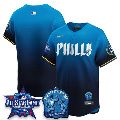 PHI Happy Father's Day Vapor Jersey - Stitched-DTD
