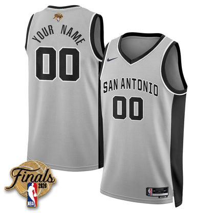 SAS 2026 NBA Western Conference Champions Vapor Custom Jersey V2- Stitched-DTD