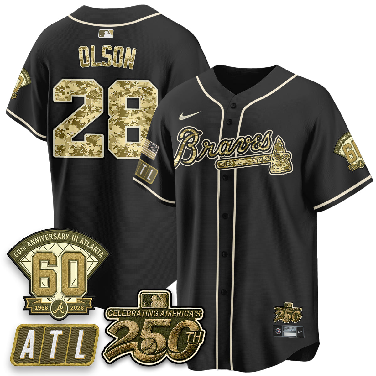 ATL Salute to Service 2026 Vapor Limited Jersey - All Stitched-DTD