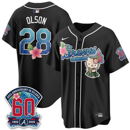 ATL x Meow Aloha Spirit Vapor Jersey - Stitched-DTD