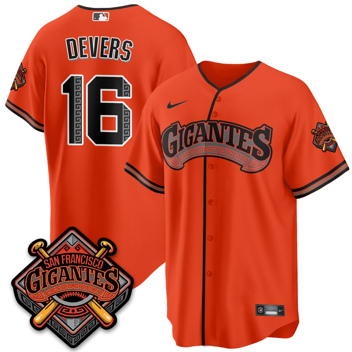 SF GIGANTES Vapor Limited Jersey - All Stitched-DTD