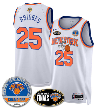 NYK 2026 NBA Eastern Conference Champions x Bunny Vapor Jersey - Stitched-DTD