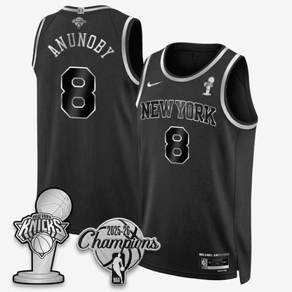 NYK 2026 NBA Champions Gold Edition Vapor Jersey - Stitched-DTD