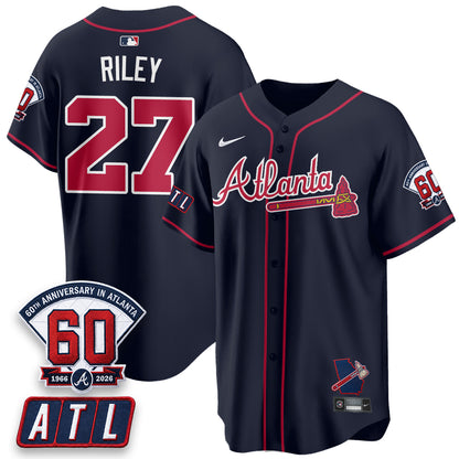 ATL 2026 60th Anniversary Vapor Limited Jersey - All Stitched-DTD