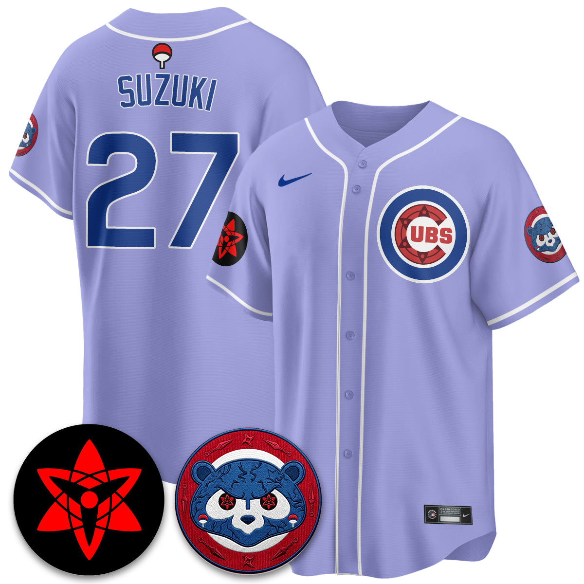 CHC Uchiha Sasuke Vapor Limited Jersey - Stitched-DTD