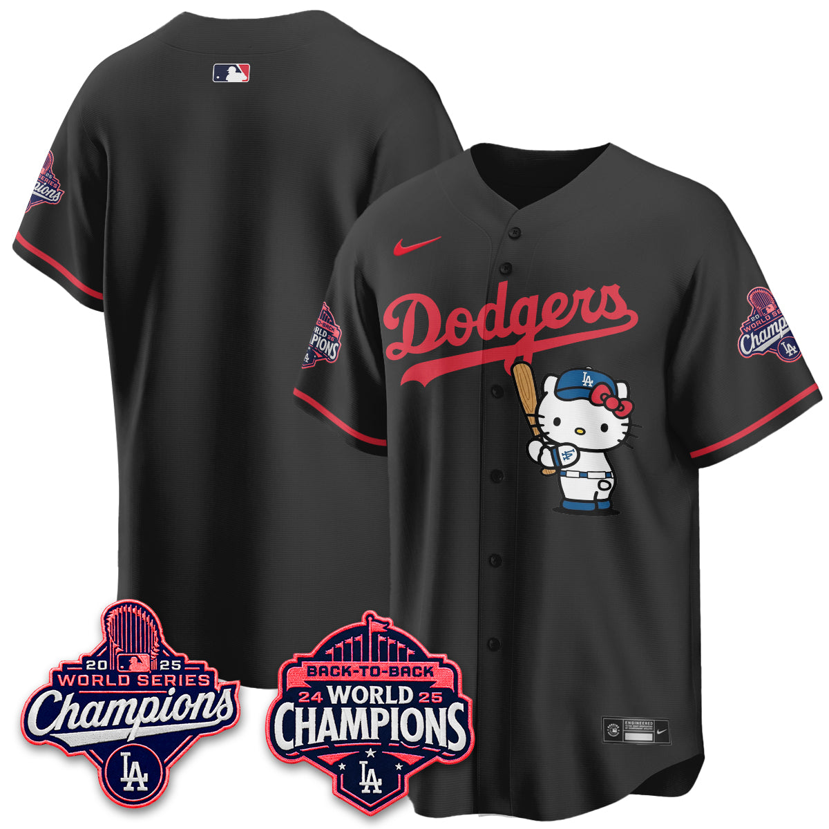 LAD x Hello Kitty Night 2026 Vapor Jersey - All Stitched-DTD