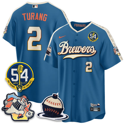MIL 2026 City Connect Bob Uecker Vapor Limited Jersey - All Stitched V1-DTD