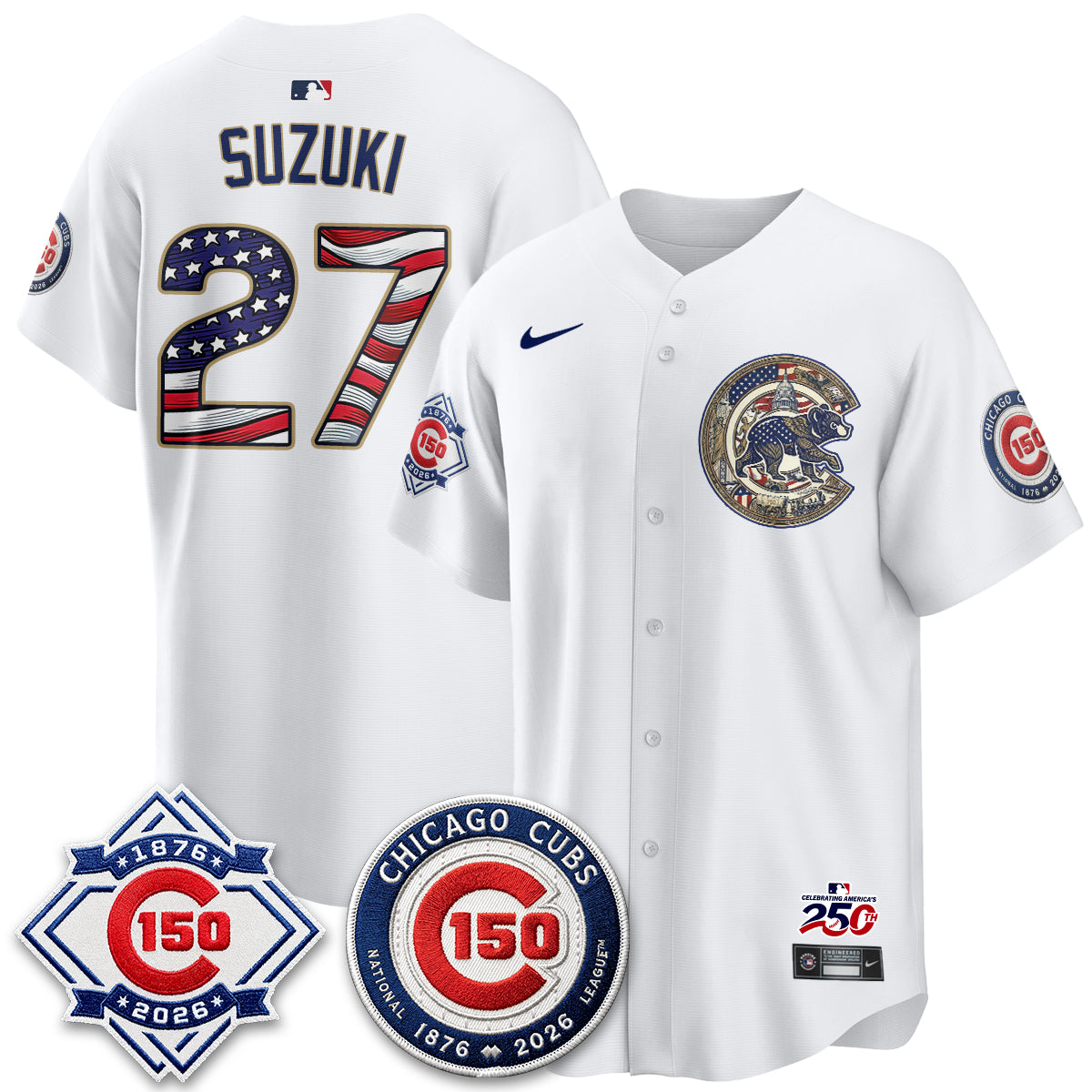 CHC 2026 Independence Day USA Vapor Limited Jersey - Stitched-DTD