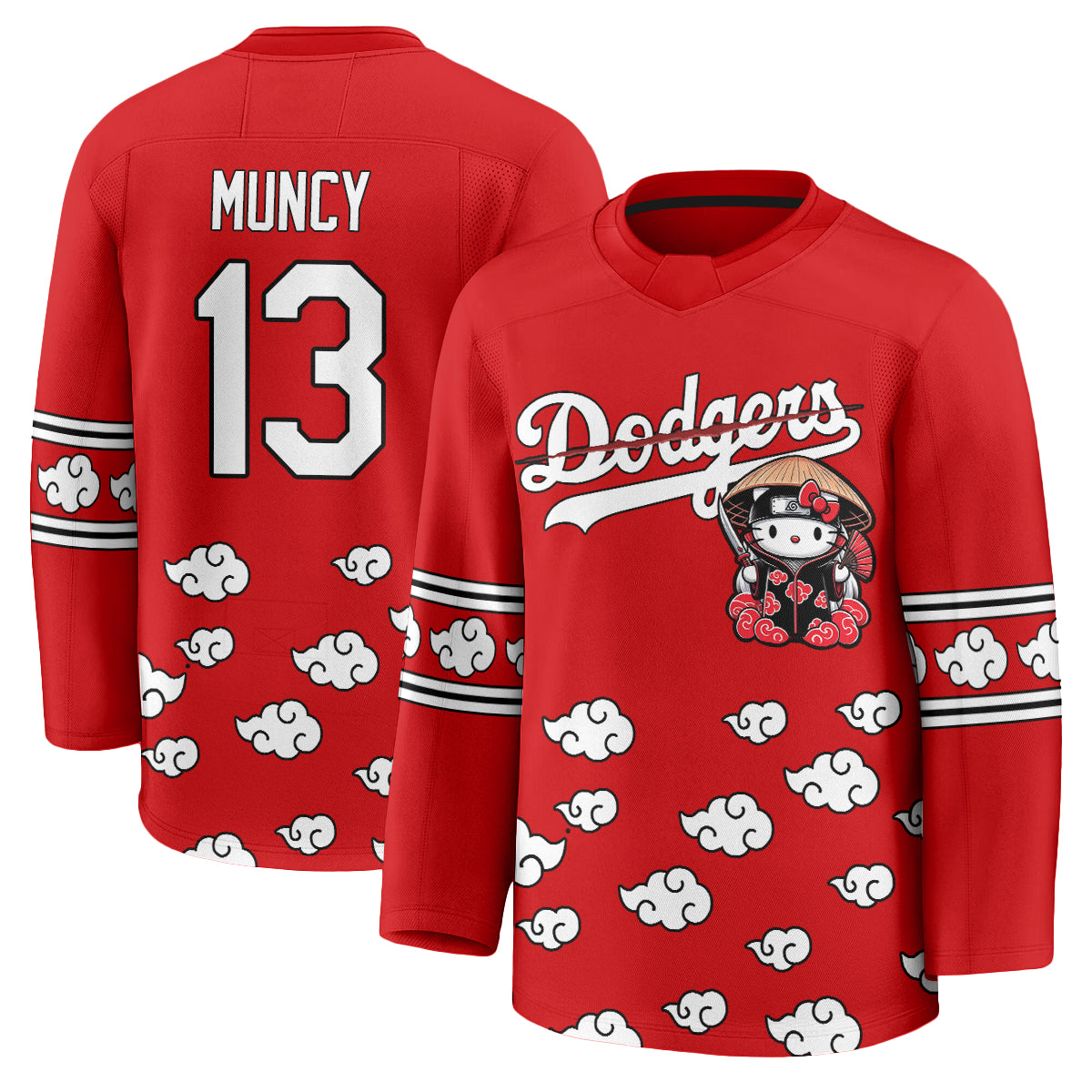 LAD Akatsuki Edition Vapor Hockey Jersey - Stitched-DTD