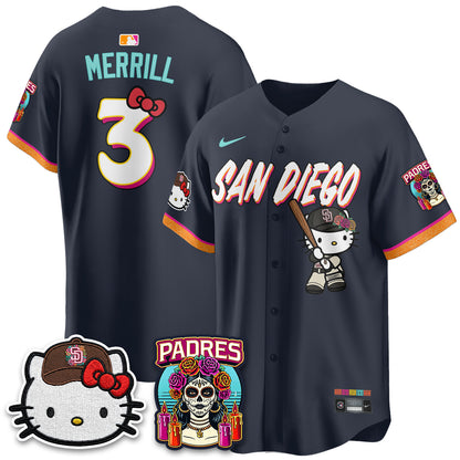 SD 2026 City Connect x Meow KT Vapor Limited Jersey - All Stitched-DTD