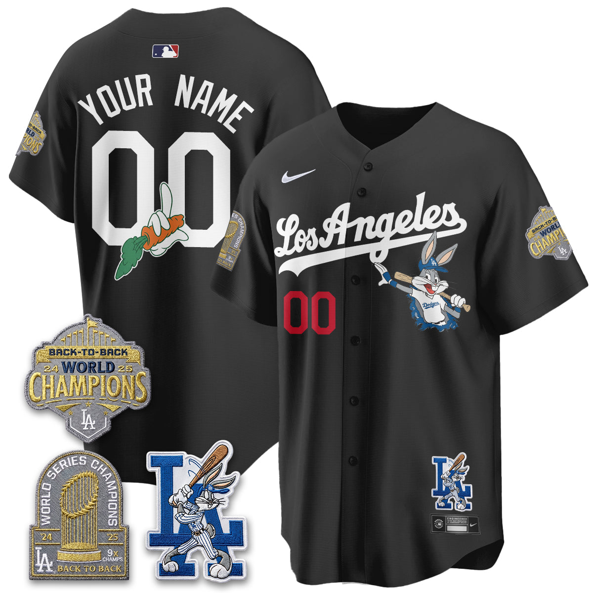 LAD Bunny Vapor Limited Custom Jersey - All Stitched-DTD