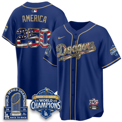 LAD 2026 Independence Day USA Vapor Limited Jersey - Stitched-DTD