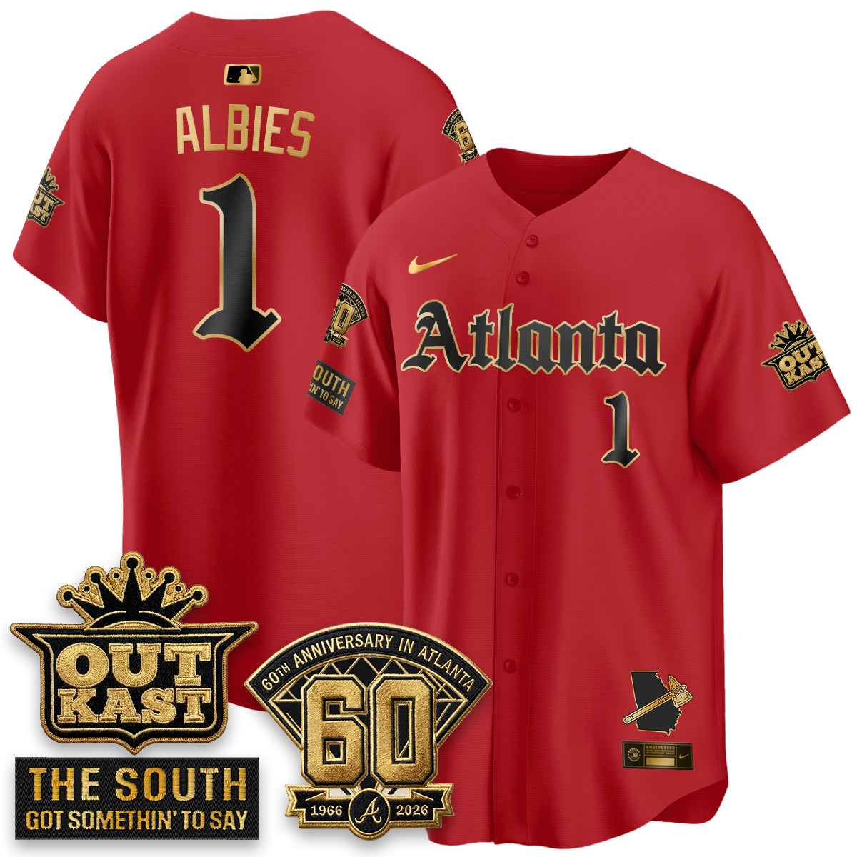 ATL 2026 Gothic Edition Vapor Limited Jersey - All Stitched-DTD