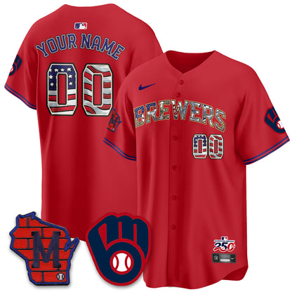 MIL 2026 Independence Day USA Vapor Limited Custom Jersey - Stitched-DTD