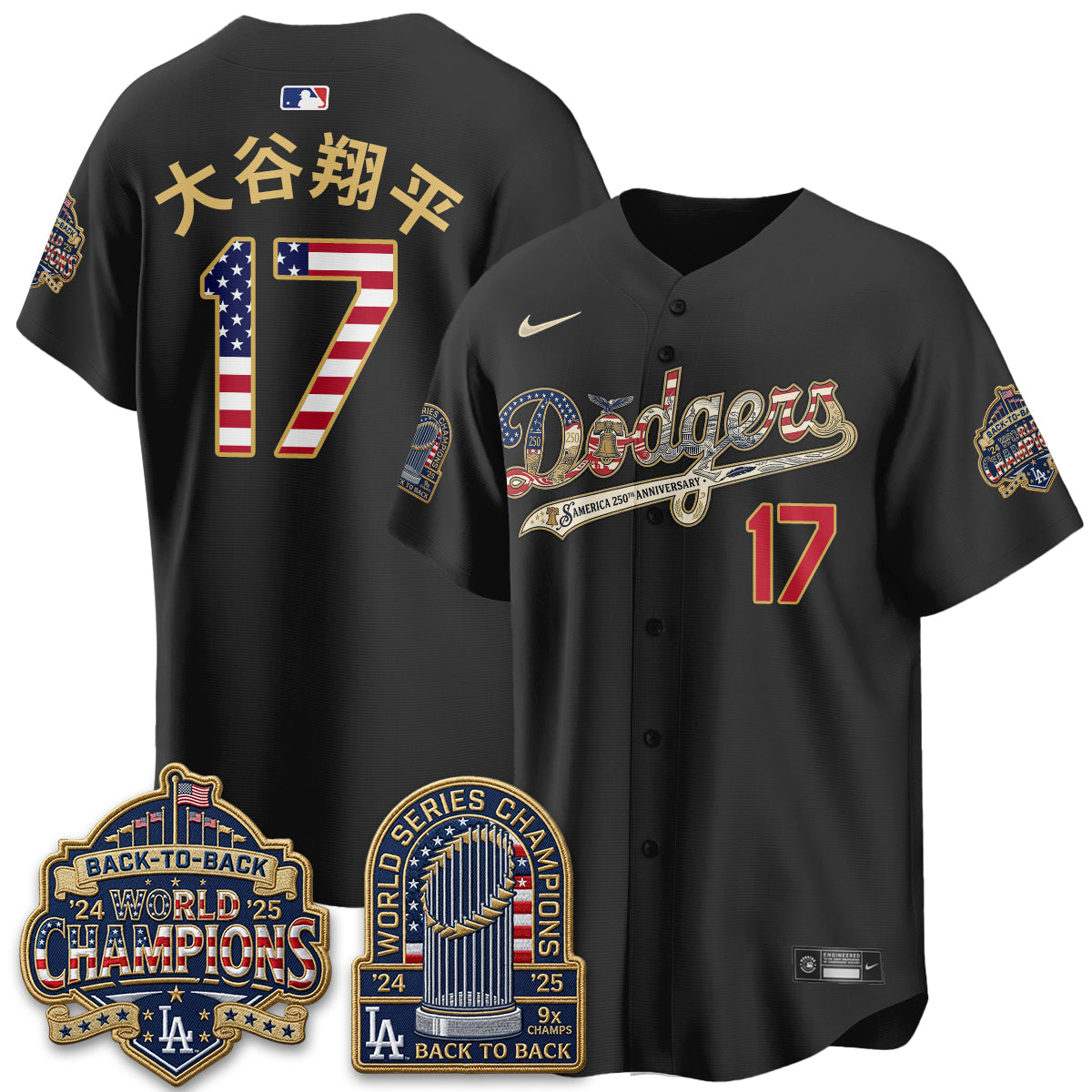 LAD America 250th Anniversary Limited Jersey - Stitched-DTD
