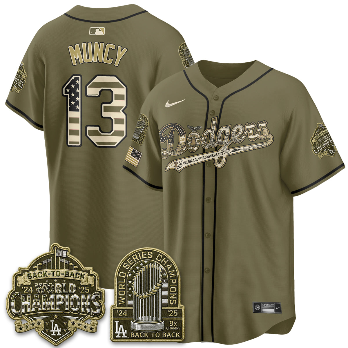 LAD America 250th Anniversary Limited Jersey - Stitched-DTD
