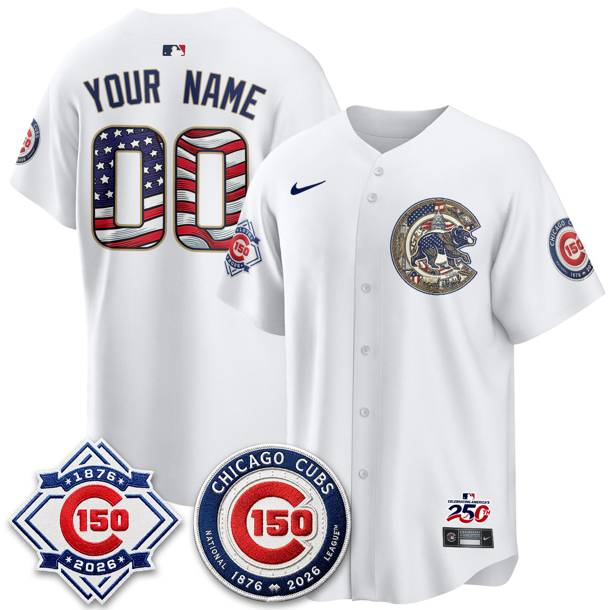 CHC 2026 Independence Day USA Vapor Limited Custom Jersey - Stitched-DTD