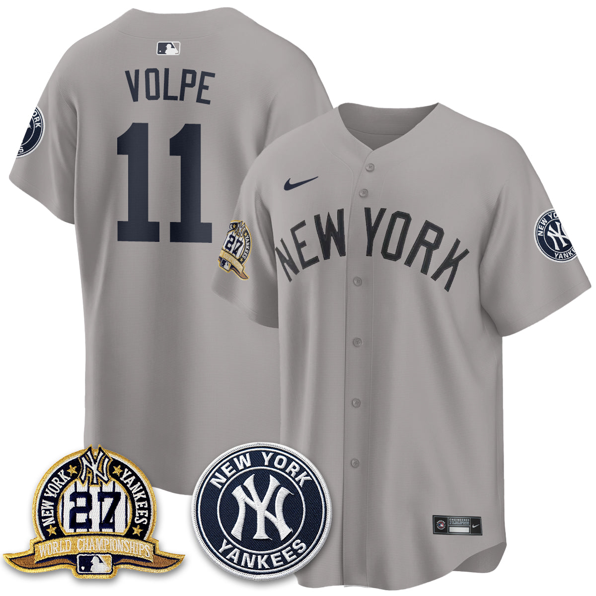 NYY Alternate Jersey - All Stitched-DTD