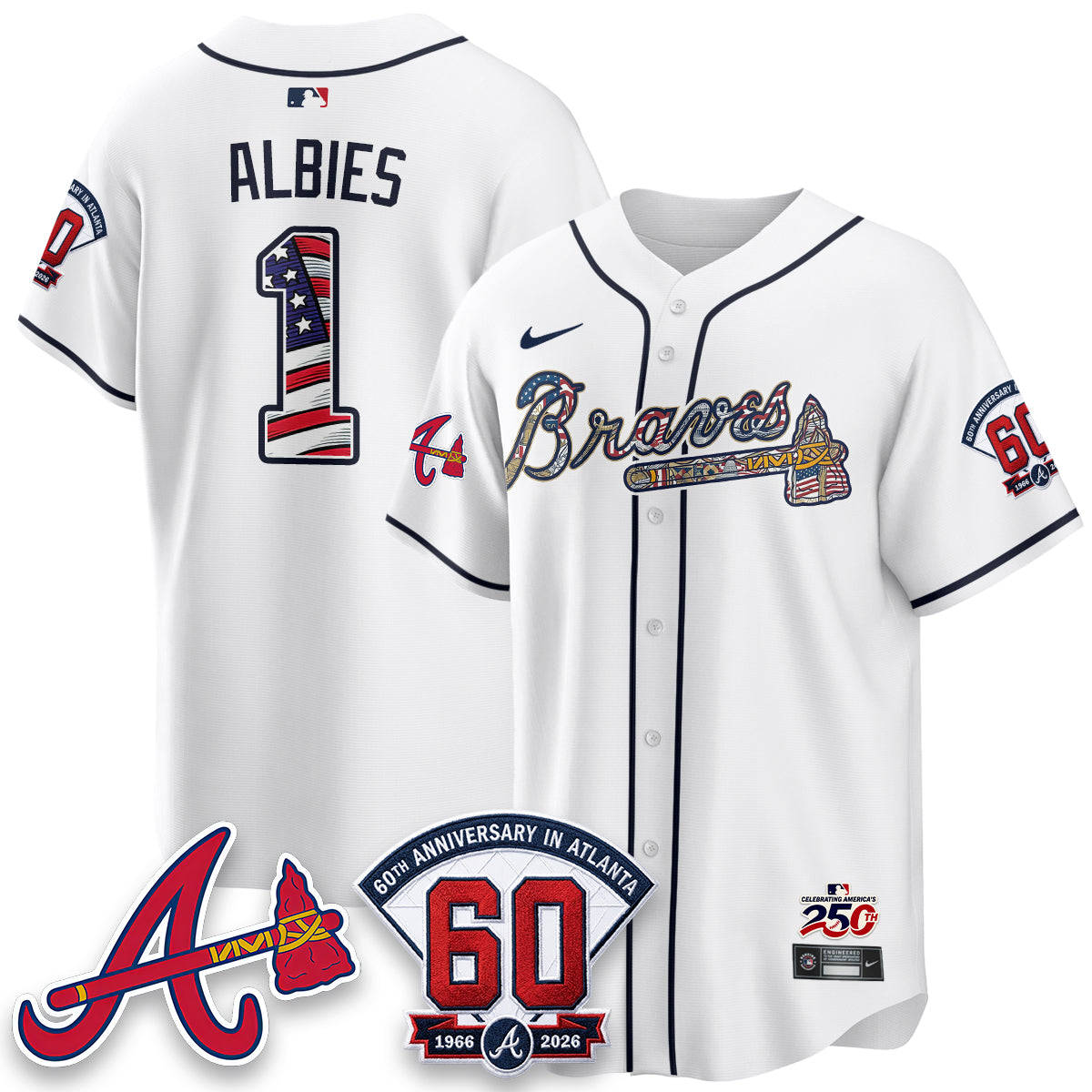 ATL 2026 Independence Day USA Vapor Limited Jersey - Stitched-DTD