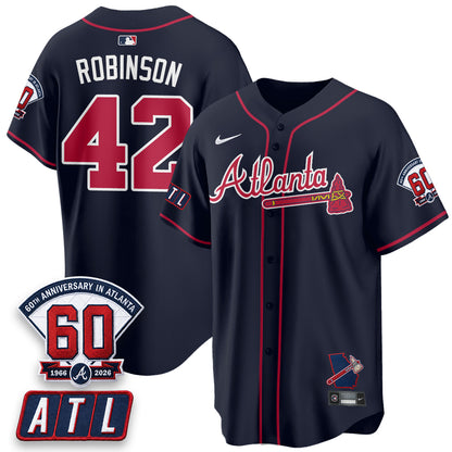 ATL 2026 60th Anniversary Vapor Limited Jersey - All Stitched-DTD