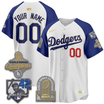 LAD 2026 Jackie Robinson New Era Vapor Custom Limited Jersey - All Stitched-DTD
