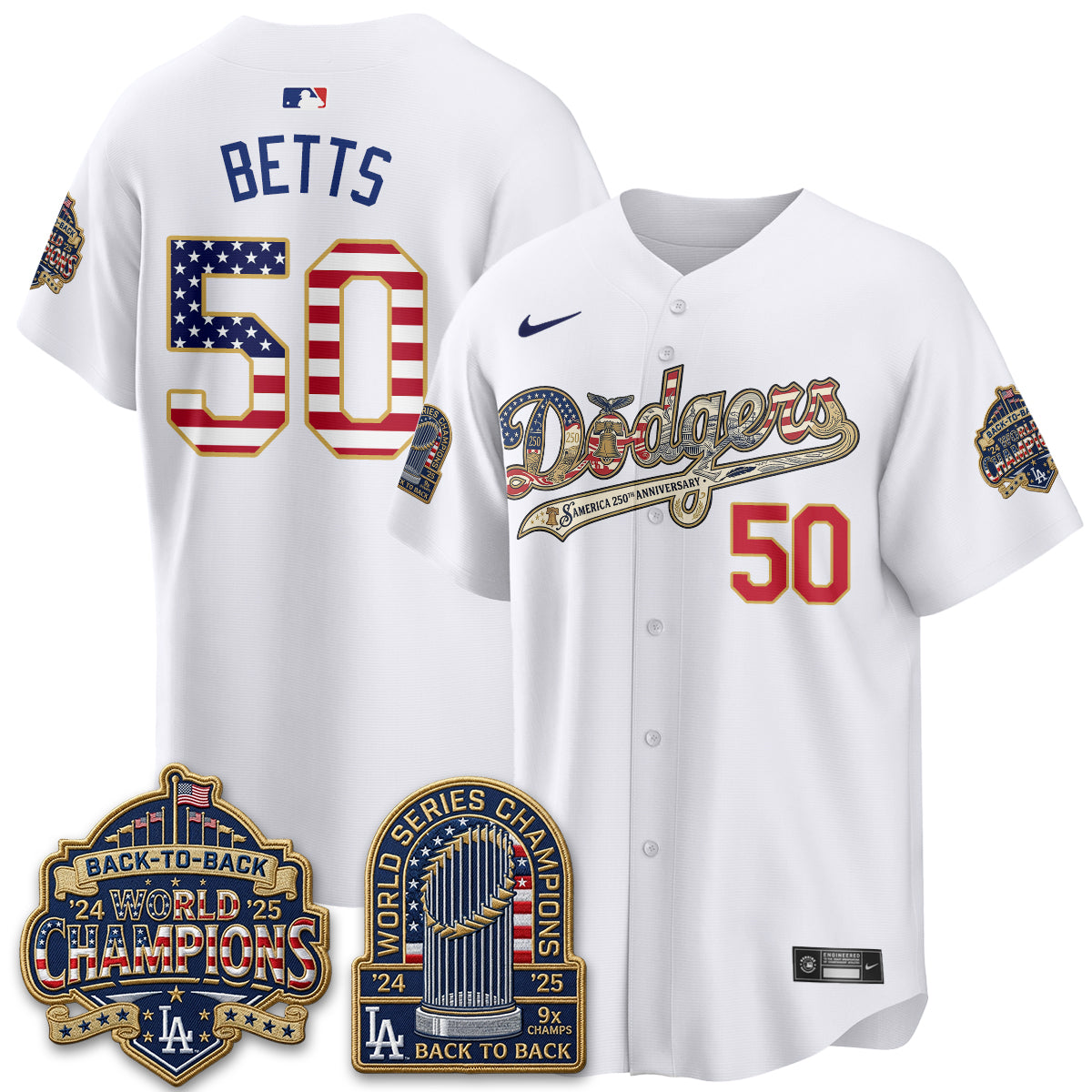 LAD America 250th Anniversary Limited Jersey - Stitched-DTD