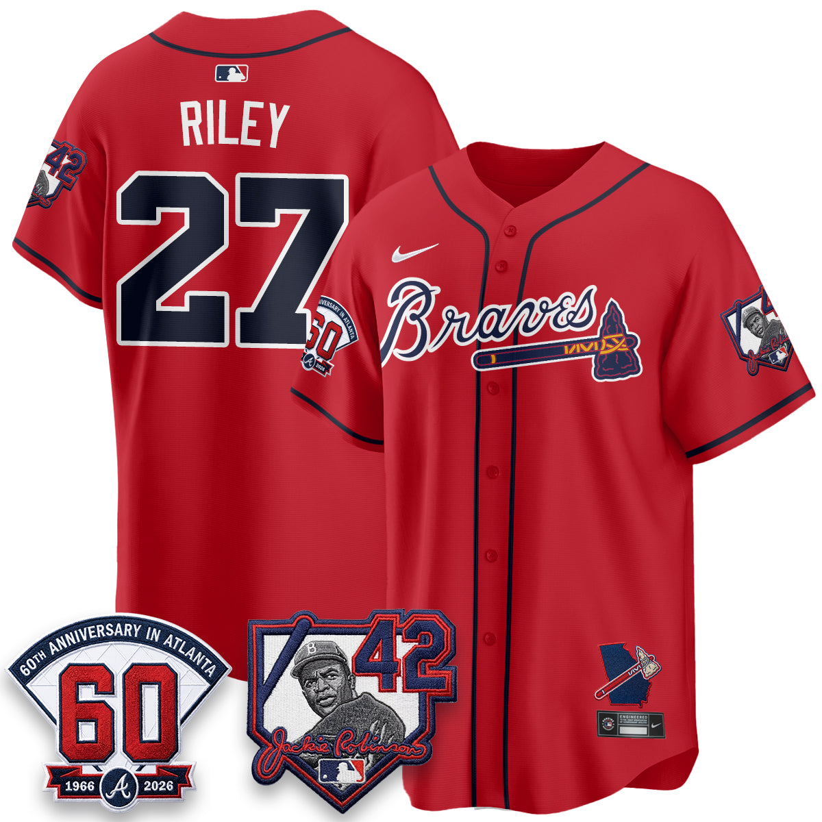 ATL 2026 Jackie Robinson Day Vapor Limited Jersey - All Stitched-DTD