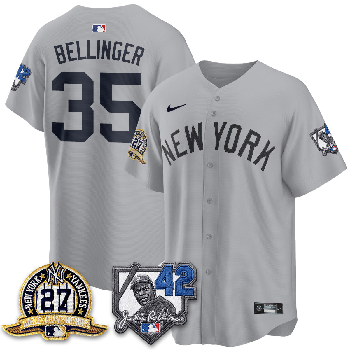 NYY 2026 Jackie Robinson Day Vapor Limited Jersey - All Stitched-DTD