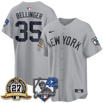 NYY 2026 Jackie Robinson Day Vapor Limited Jersey - All Stitched-DTD