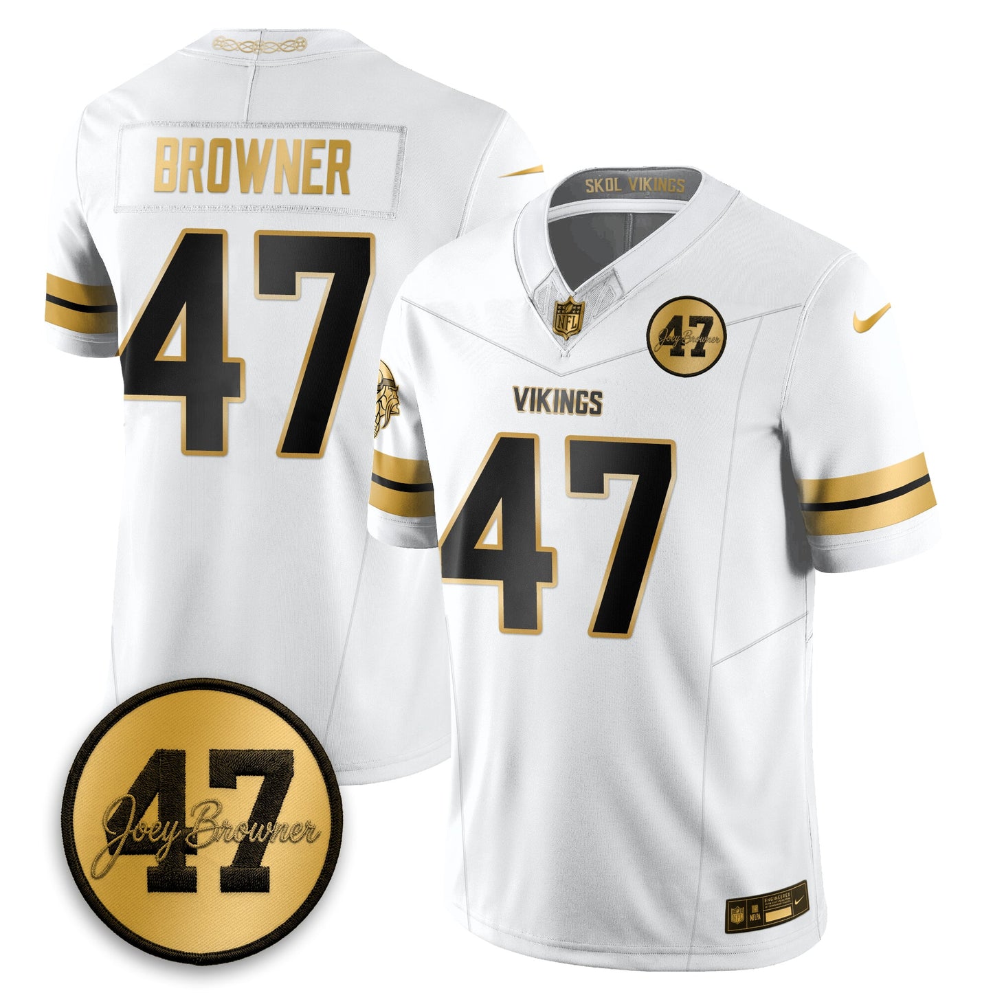 MIN Joey Browner Thank You For Memories - 1960 – 2026 Football Vapor Limited Jersey - All Stitched-DTD