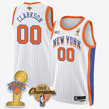 NYK 2026 Basketball Champions Vapor Jersey - Stitched-DTD