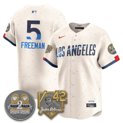 LAD -  2026 Jackie Robinson Day Vapor Limited Jersey - All Stitched-DTD