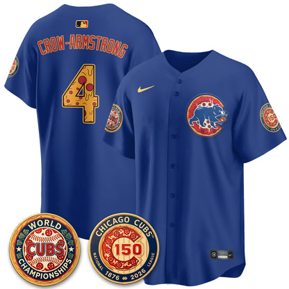 CHC Deep Dish Pizza Vapor Limited Jersey - Stitched-DTD