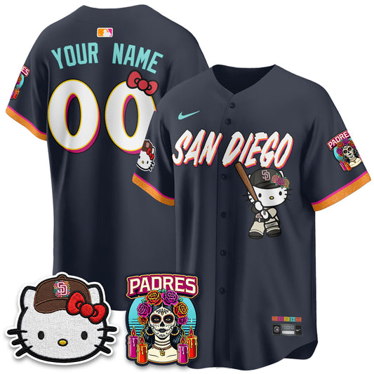 SD 2026 City Connect x Meow KT Vapor Limited Custom Jersey - All Stitched-DTD