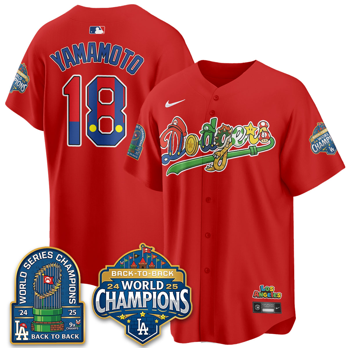 LAD x The Red Plumber Vapor Jersey - Printed-DTD