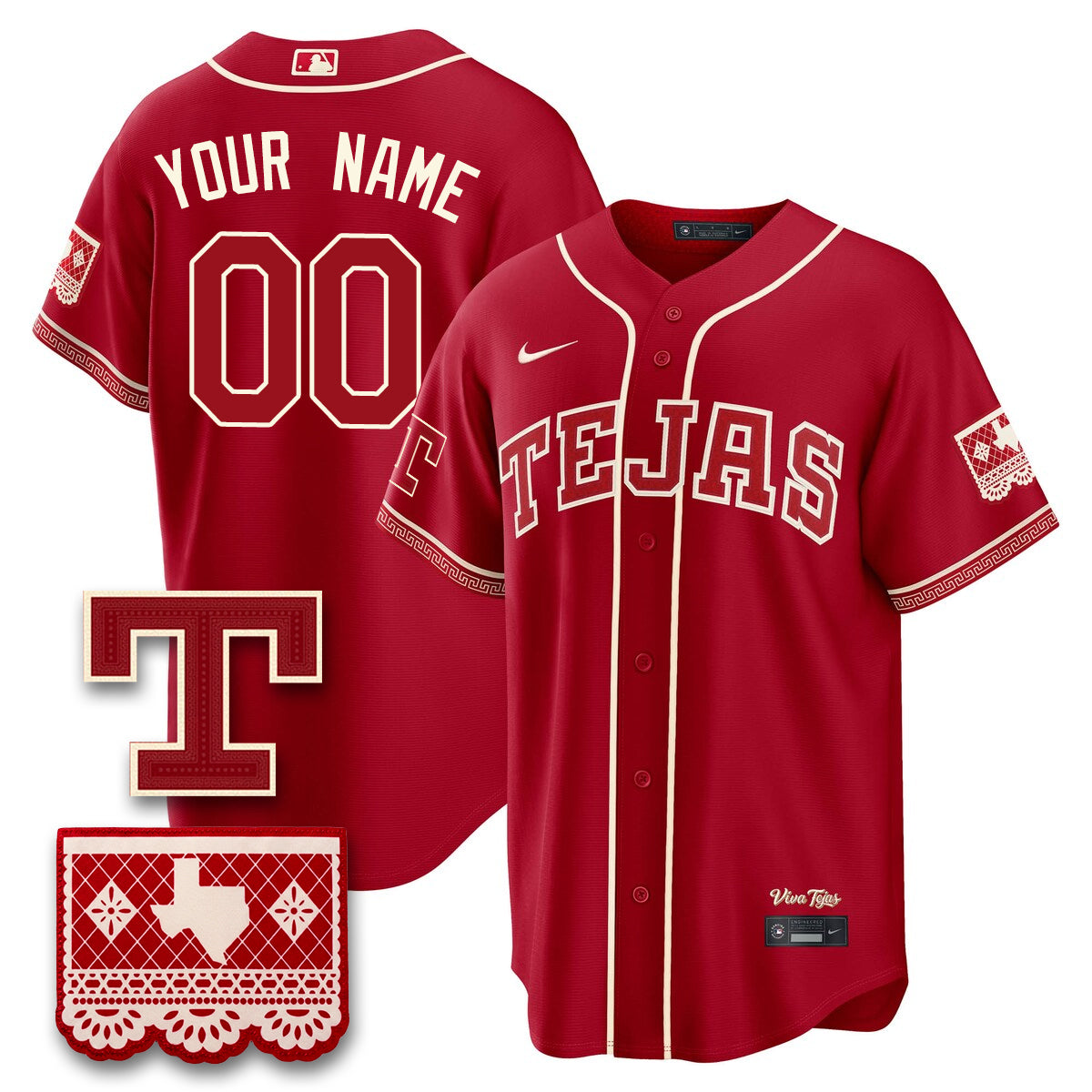 TEX 2026 City Connect Vapor Custom Jersey - All Stitched-DTD