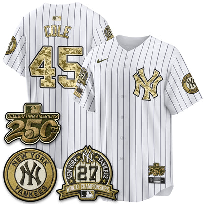 NYY Salute to Service 2026 Vapor Limited Jersey - Stitched-DTD